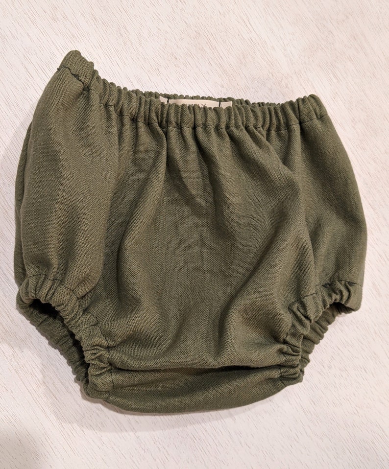 Made to order diaper covers Baby girl linen bloomers