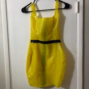 Transparent Latex Dress - Etsy