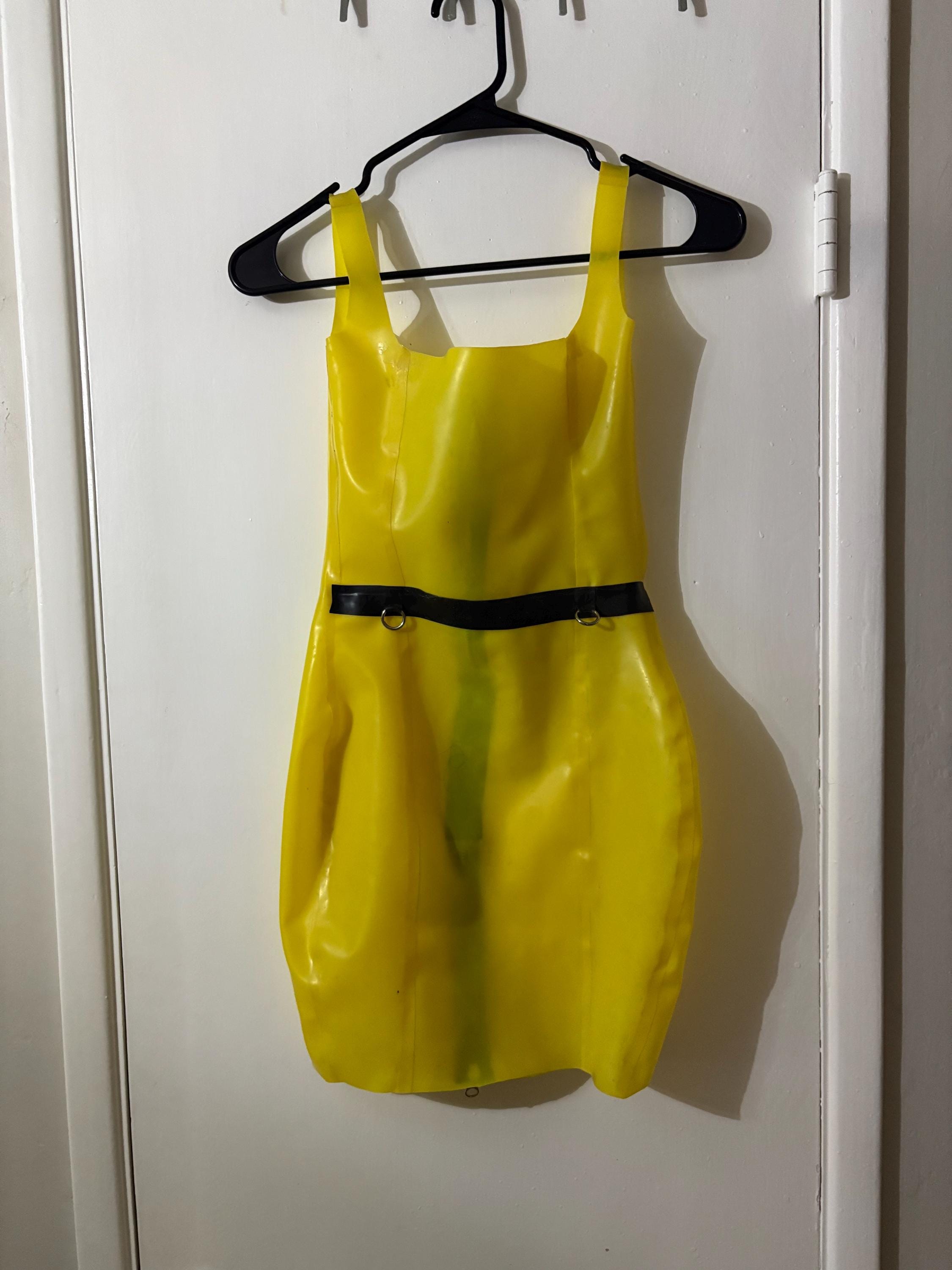 Transparent Latex Dress - Etsy