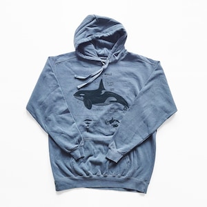 Whale of a Time Hoodie Hooded Sweatshirt Whale Hoodie Shirt Soft