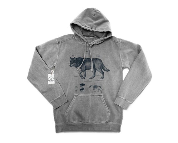 Sudadera Capucha Sudaderas De Lobo Sudadera Con Capucha De Tres