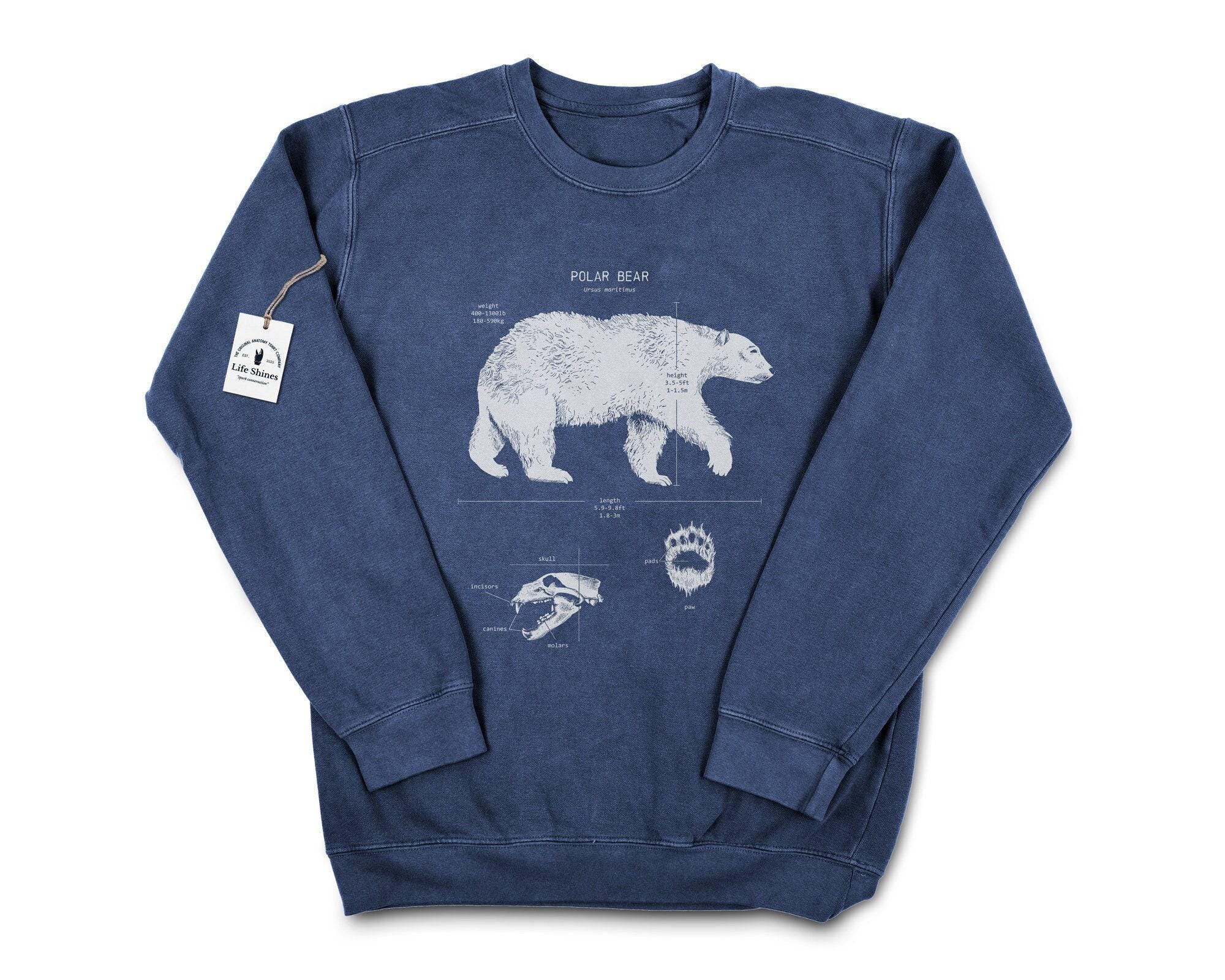 NORDISK■Medium Polar Bear Sweatshirt(起毛)■送料込 NORDISK】韓国限定 UNISEX☆BIG POLAR BEAR起毛スウェット/4色