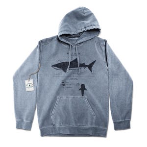 Whale Shark Anatomy Hoodie, Whale Shark Biologist Hoodie, Screen Printed Whale Shark Sweatshirt, Marine Biology Whale Shark Art