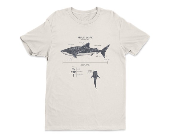 Whale Shark Anatomy T-shirt, Whale Shark T Shirt, Marine Biology Shirt,  Nautical T Shirt, Shark Gift, Shark Shirt, Beach T Shirt -  Canada