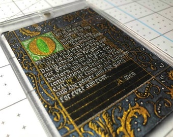 Custom Hand Lettered Illuminated Manuscript Miniature