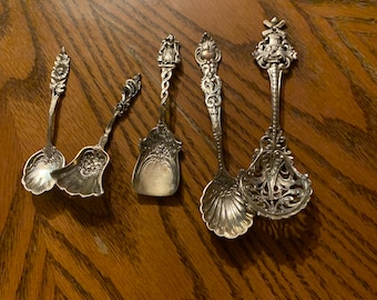 Vintage Nurnberg and Agra India Collector Spoons Antiko 800 Silver Collectors Souvenir Spoons Listing is for One Spoon.