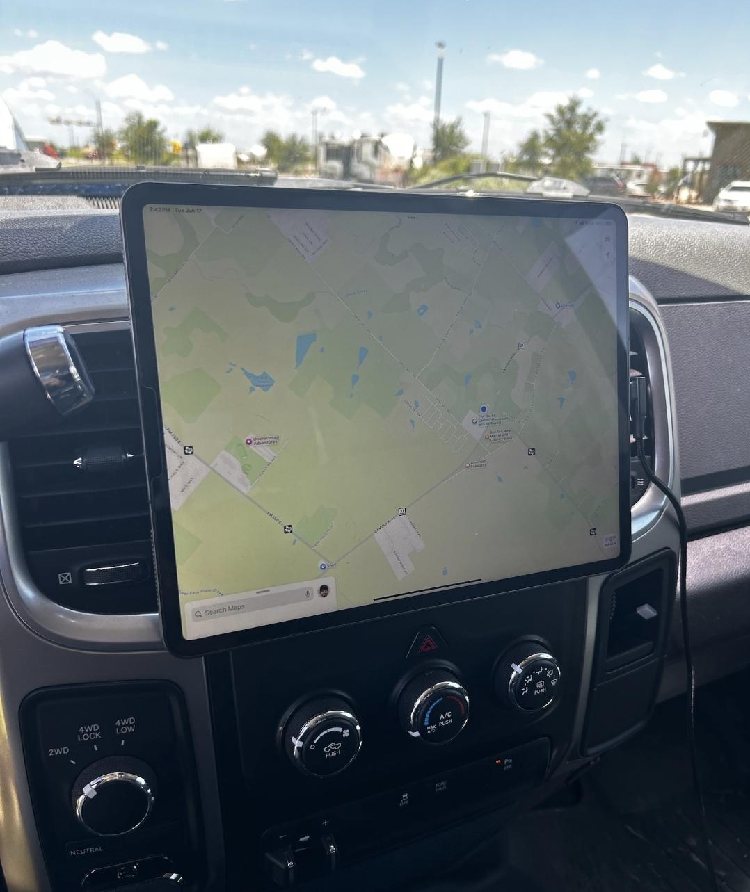 Gmc Sierra iPad Mount