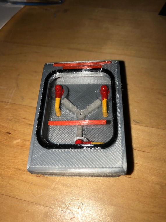 New Flux Capacitor Keychain Etsy