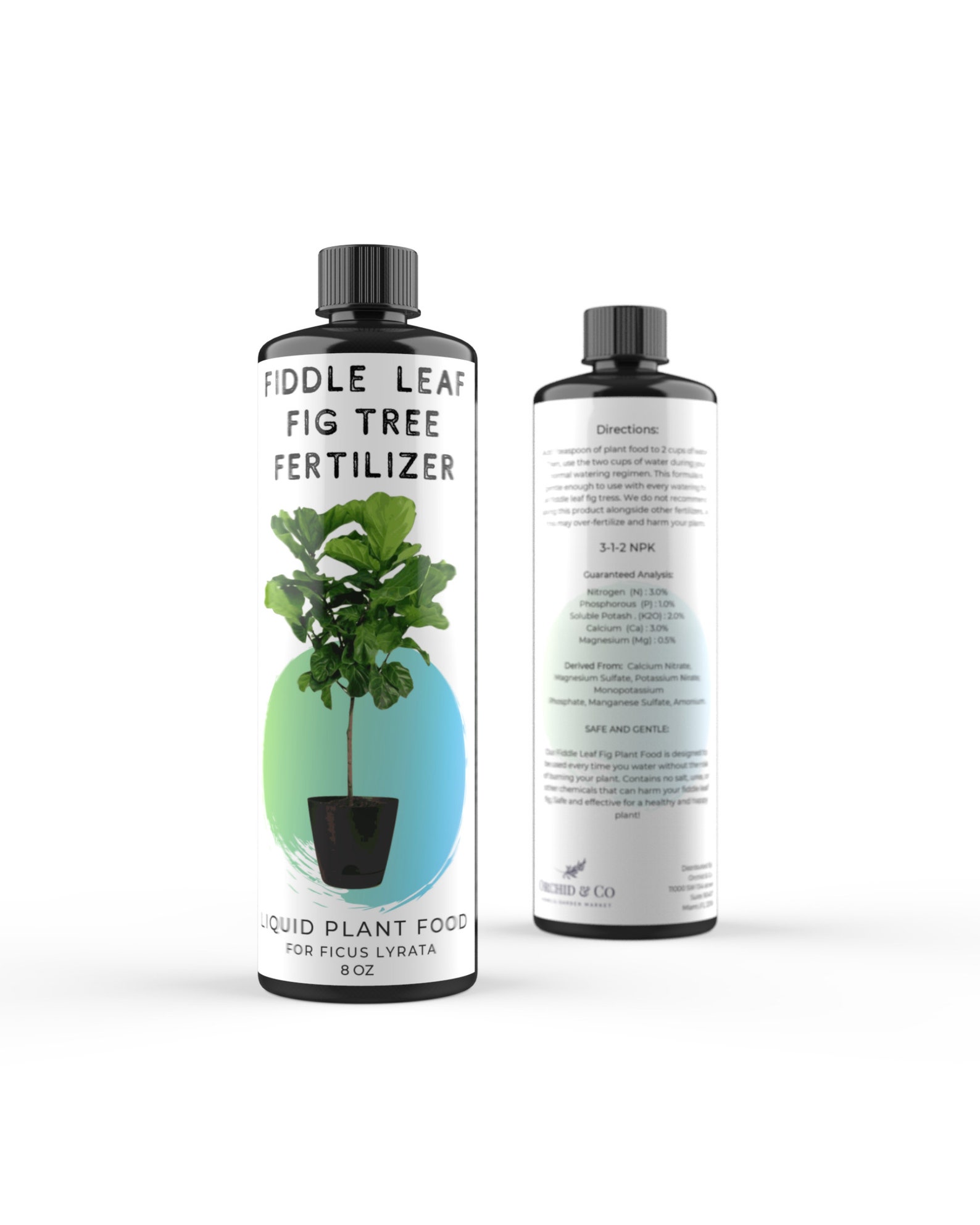 Fiddle Leaf Fig Tree Plant Fertilizer Ficus Lyrata Liquid Etsy