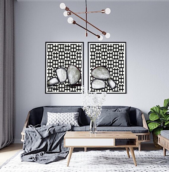 Modern Abstract Art Print In Canada Home Decor Primal Black - Modern Home Decor Canada Modern Abstract Art Print In Canada Home Decor Primal Black - Modern Home Decor Canada
