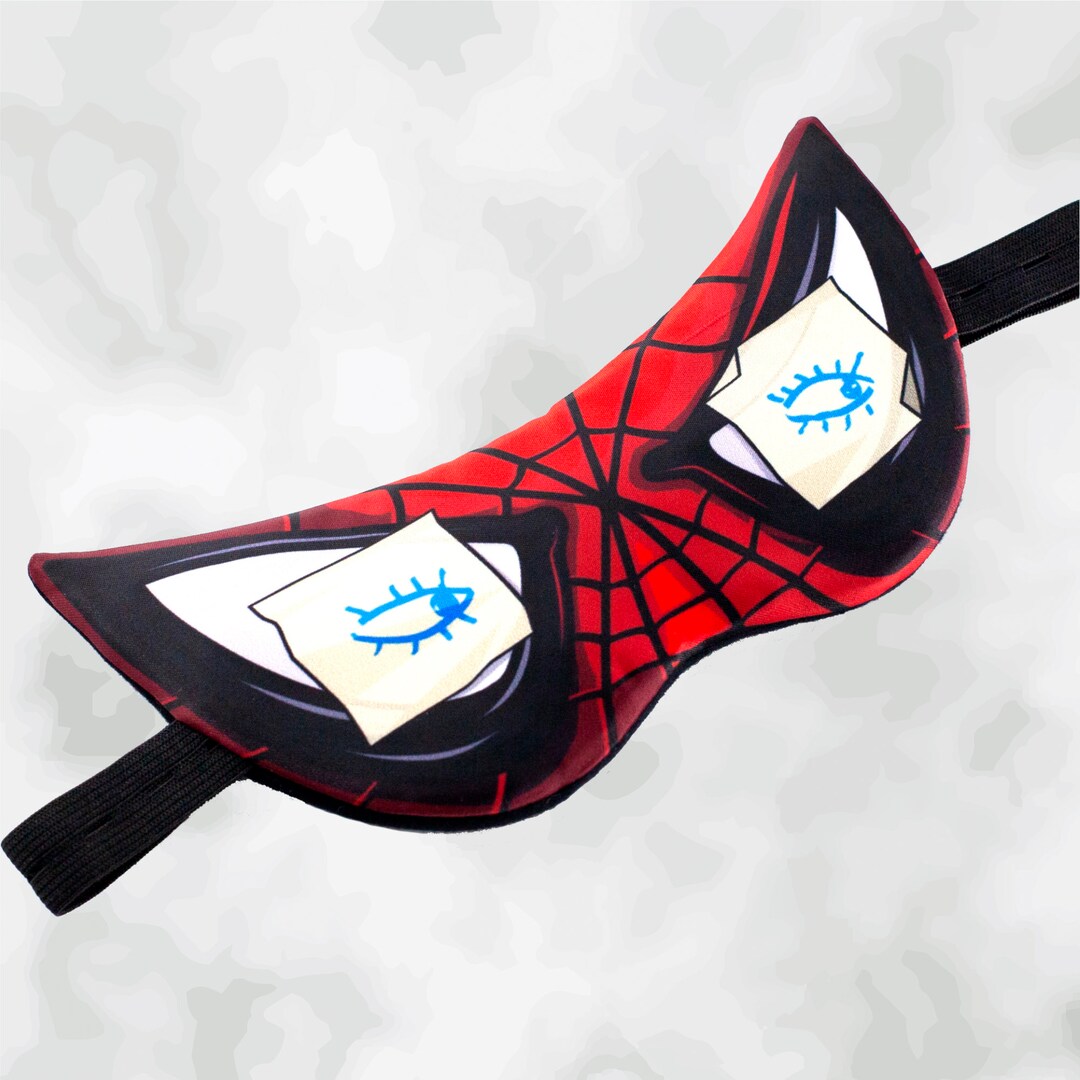 Spiderman Sleep Mask for Kid Children Superheroes 100 Cotton Blindfold