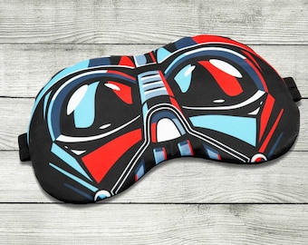 Sleep Mask for Men Women Children Kids, Sleeping mask with soft Cotton, Comfortable Eye Mask Night Cover Blindfold for Travel, Darth Vader