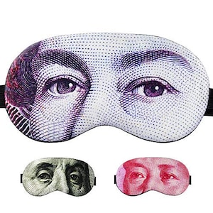 Sleep mask Kids Children Sleeping mask Blindfold Travel Cotton Night Mask (GBP Elizabeth, Gift Pack)