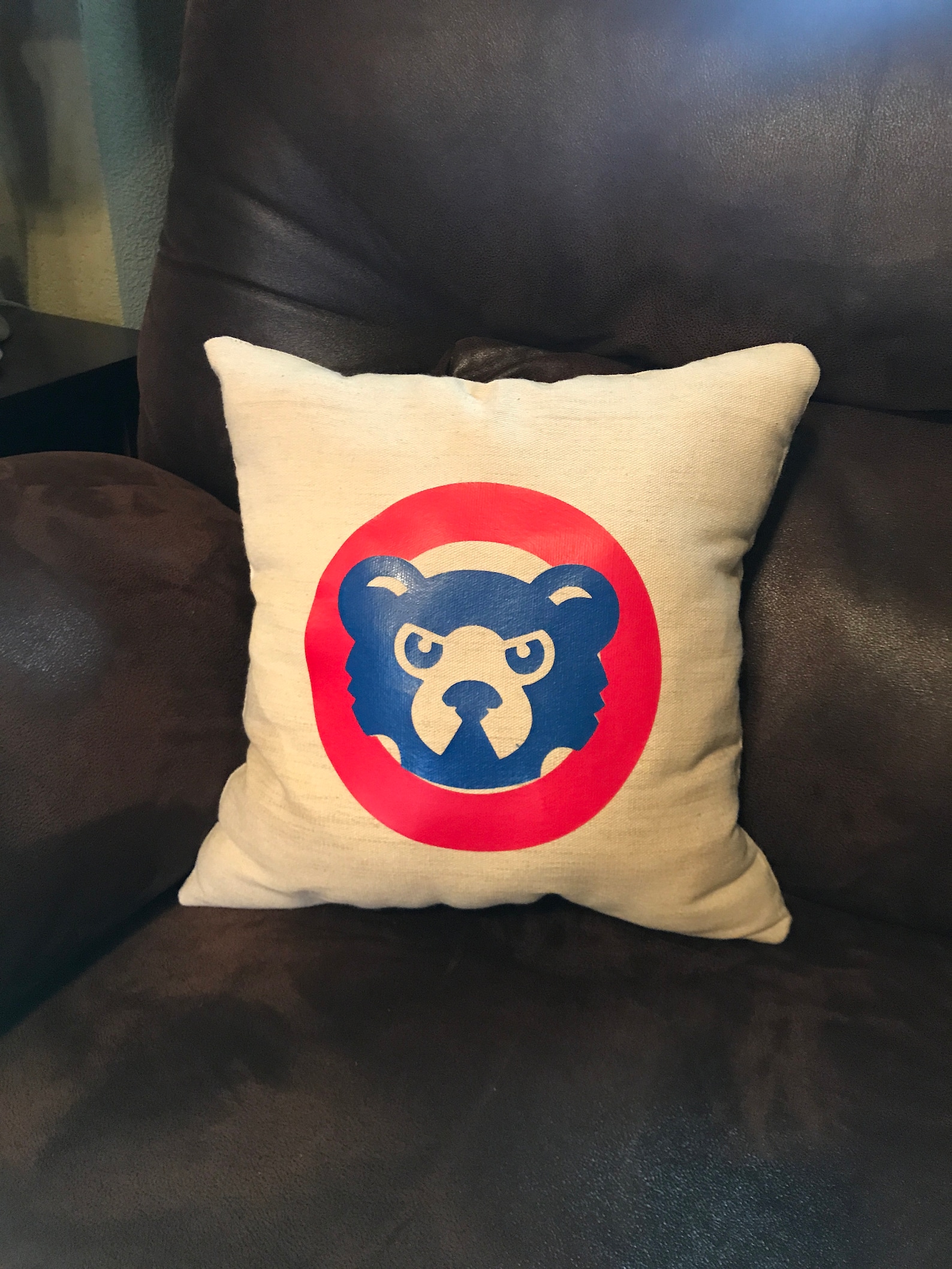 Chicago Cubs decorative pillow Etsy.de