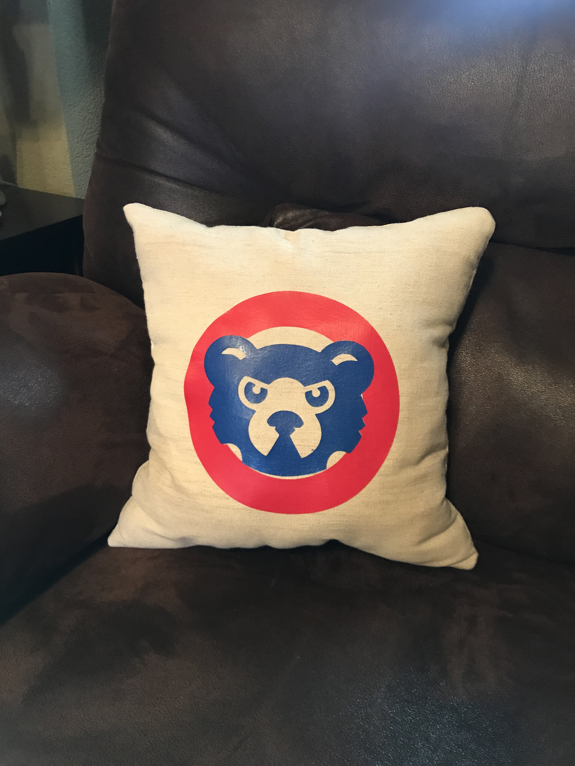 Chicago Cubs decorative pillow Etsy.de