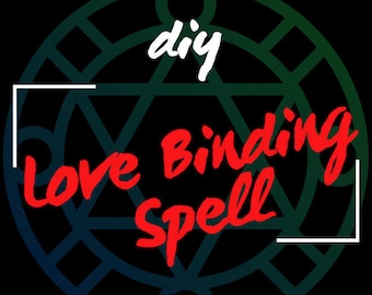 DIY bindende liefdesspreuk - instructies van mijn grimoire - voor obsessie, loyaliteit, toewijding, trouw en verzoening