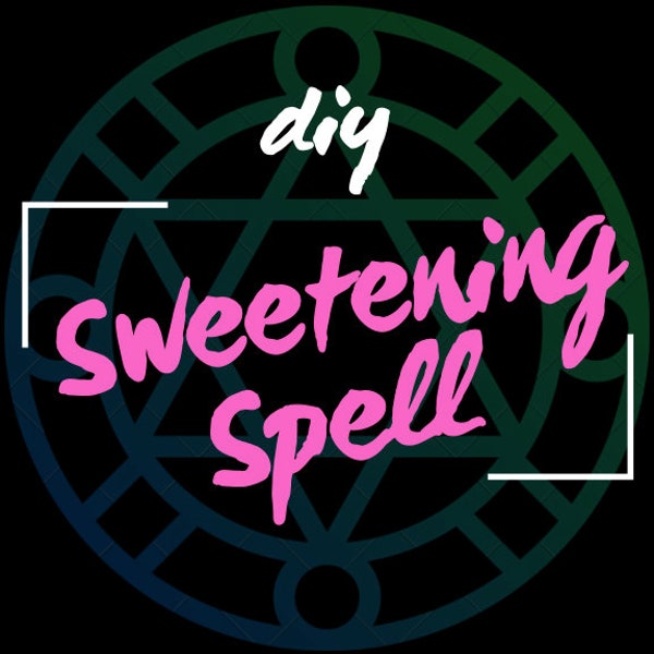 DIY Sweetening Spell - Instructions from my Grimoire - For Love, Forgiveness, Relationship Healing