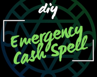 DIY Emergency Money Spell - Instructions from my Grimoire - Quick Cash, Wealth, Lottery