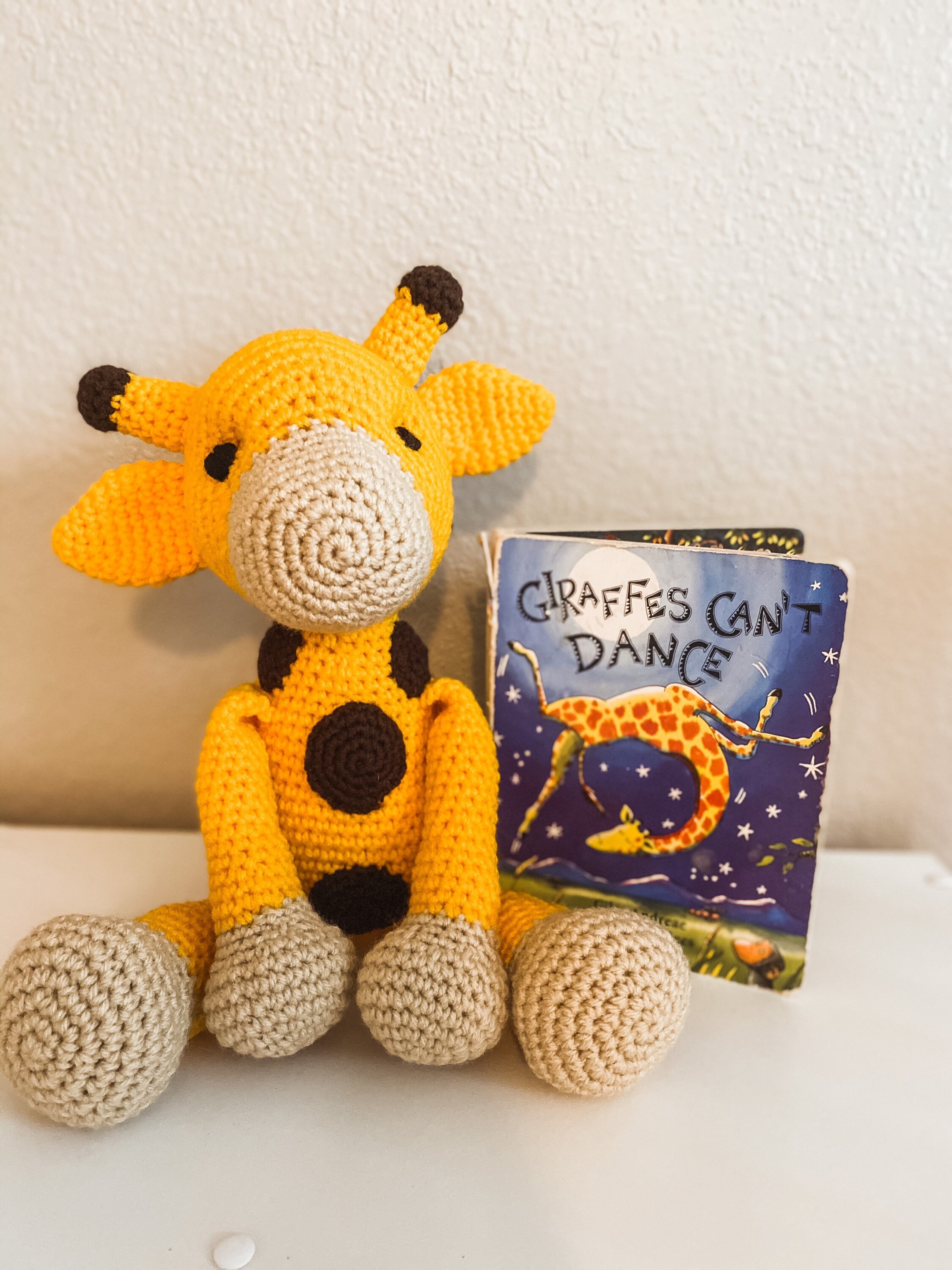Crochet Giraffe Stuffed Animal Doll Etsy