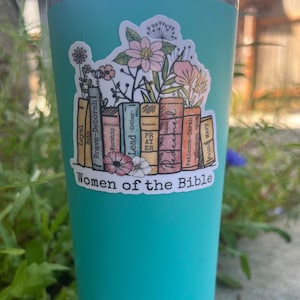 Women of the Bible sticker | Christian sticker | water bottle sticker | Bible stickers | God | Positive stickers | Chriatian women sticker