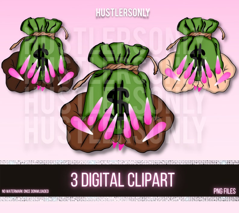 Digital CLIPART Download PNG Nails Hands , Cosmetic Clipart, Nail Polish Clipart , , Beauty Clipart, Nail Tech Clipart, Clipart Nail Salon 
