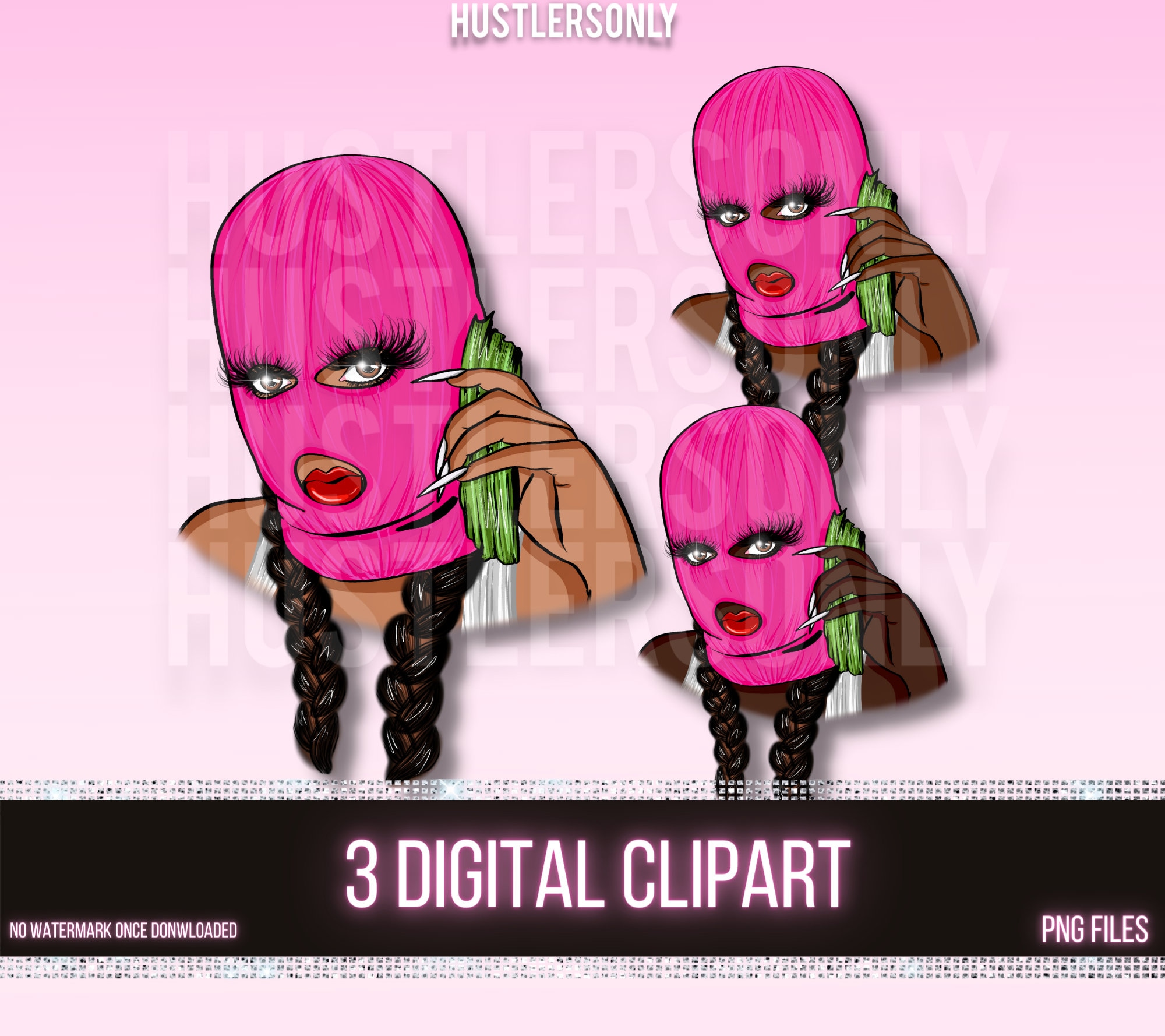 CLIPART Cartoon Illustration Ski Mask Girl for Digital Logo - Etsy CLIPART Cartoon Illustration Ski Mask Girl for Digital Logo - Etsy