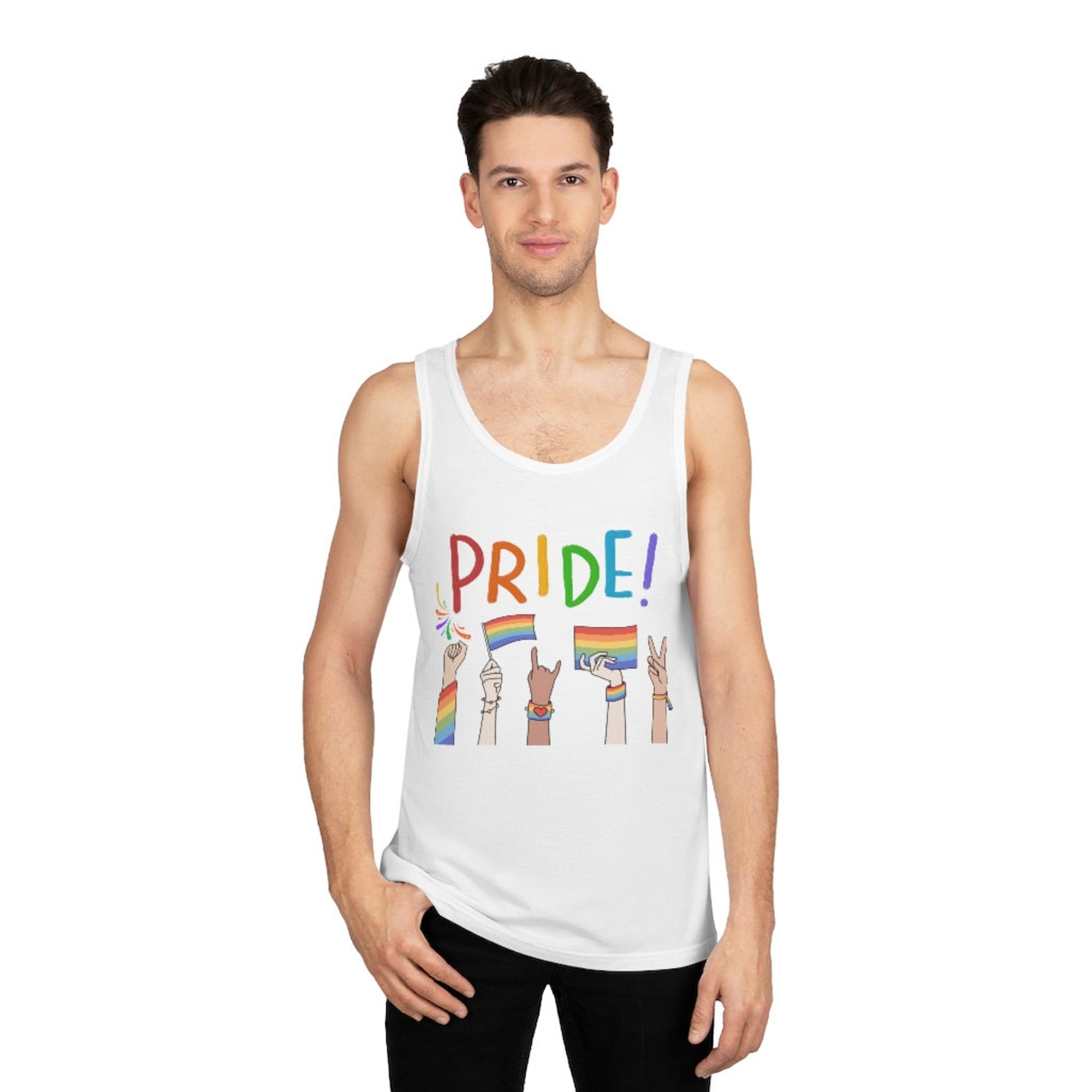 Discover Pride Month, Pride Tank, Soft-style Tank Top, LGBTQ