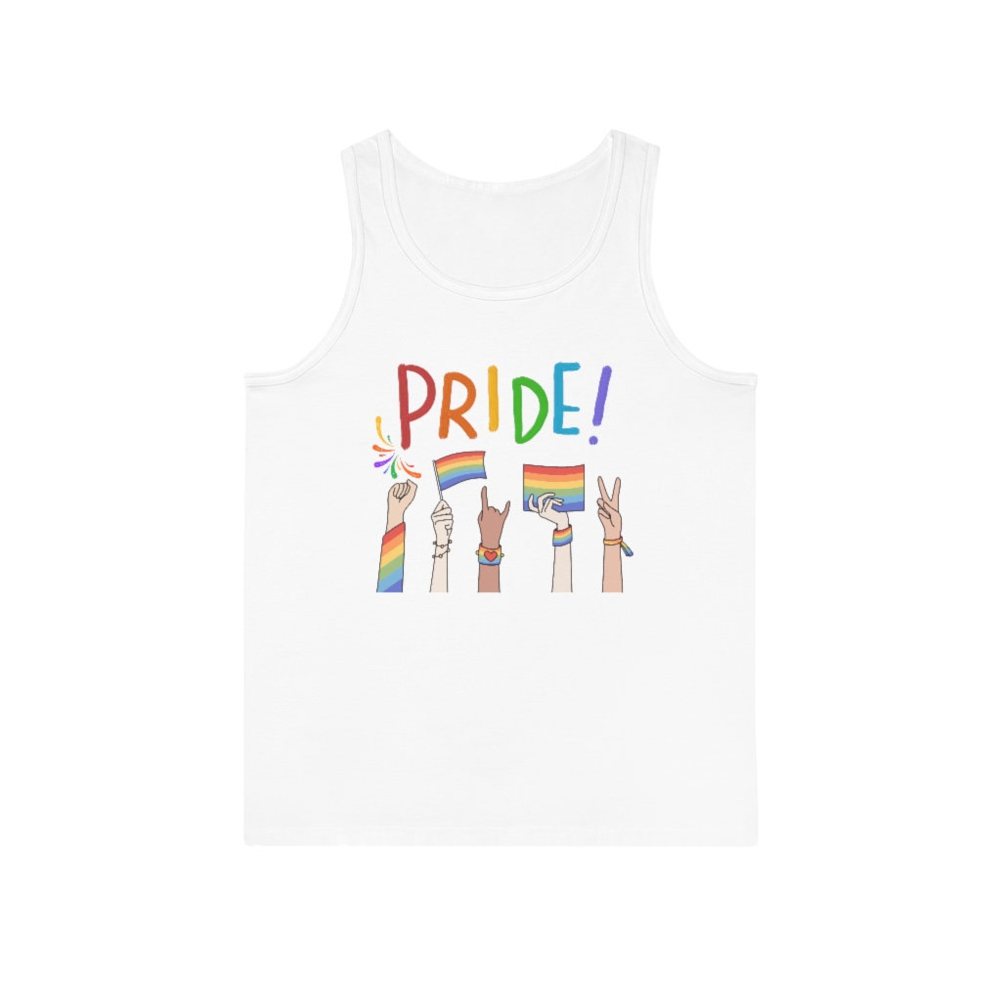 Pride Month, Pride Tank, Soft-style Tank Top, LGBTQ