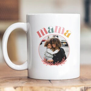 Taza de café, taza personalizada, taza personalizada, regalo del día de la madre, regalo para mamá, taza linda, taza de cerámica, taza con foto, taza de regalo, regalo para ella