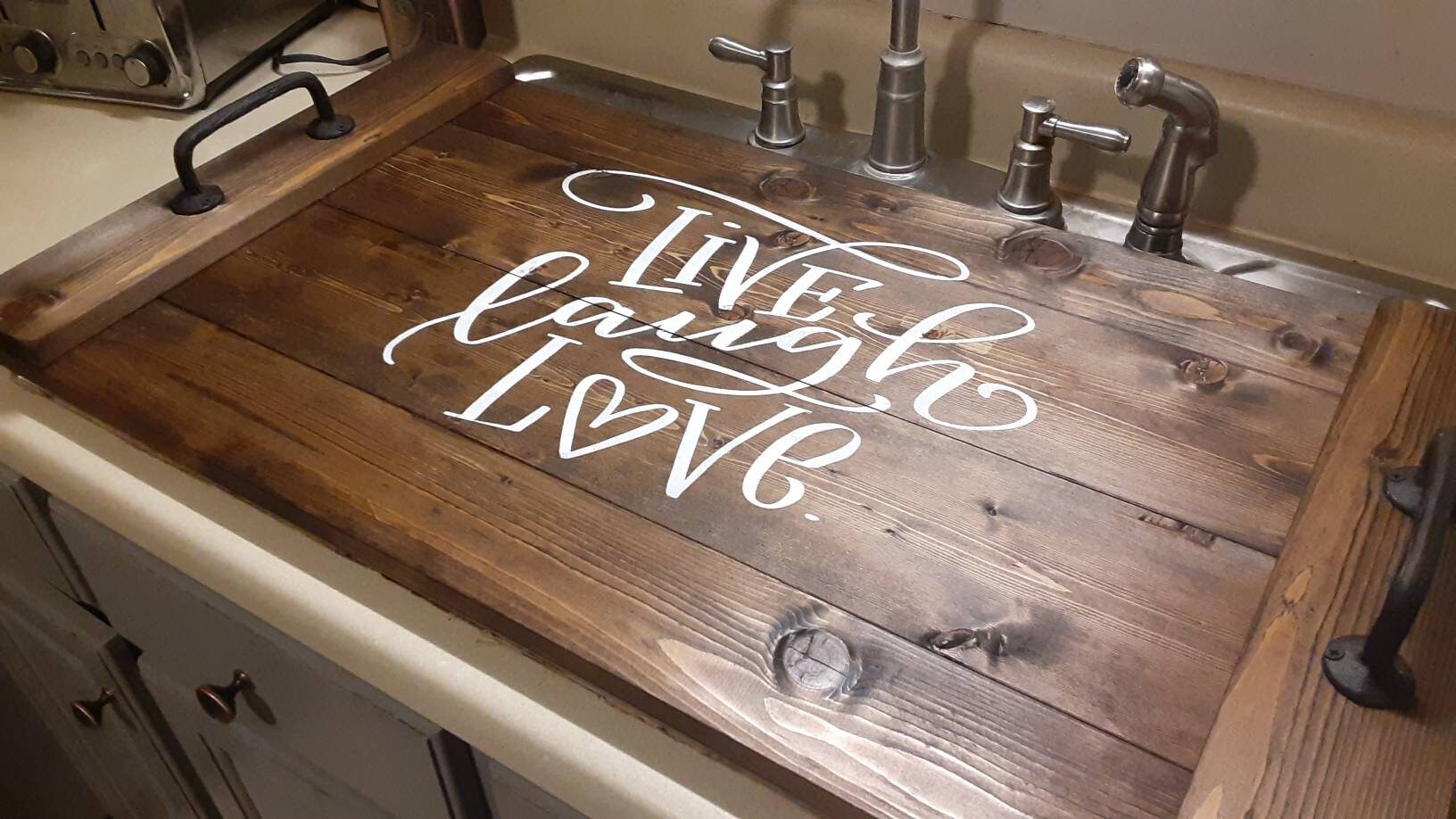 Hand Made Custom Sink Cover Etsy