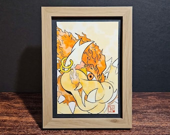 Oni Bowser art print