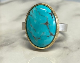 Kingman Mine Turquoise Ring
