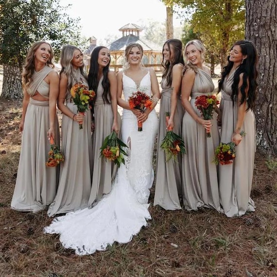 princess polly baby blue dress The Hottest Bridesmaids Dress Trends for 2024 main image 1