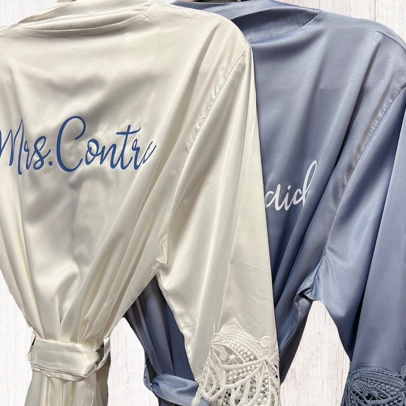 Soft Jersey Bridesmaid Robes Bridesmaid Gifts Bridal Party Etsy