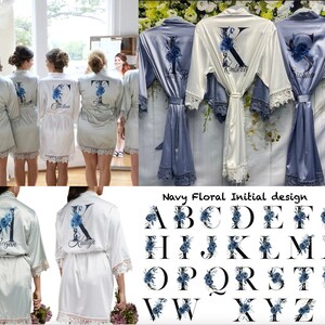 Getting Ready Gown, Bridal Party Robes, Bridesmaid Gifts, Bridesmaids ...