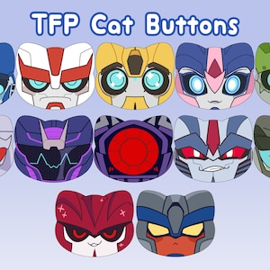 TFP Cat Buttons