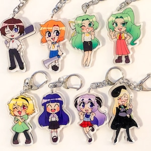 HIGURASHI When They Cry Double Sided Charms