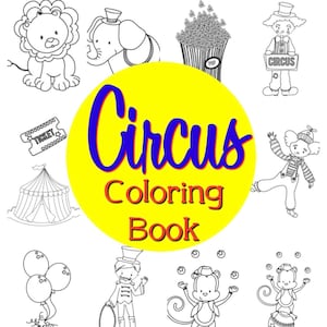 Circus Coloring Sheets