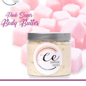 All Natural Whipped Body Butter Pink Sugar