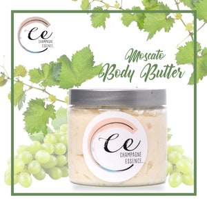 All Natural Whipped Body Butter Moscato