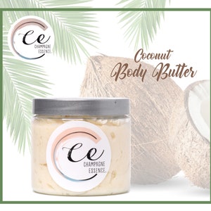 All Natural Whipped Body Butter Coconut