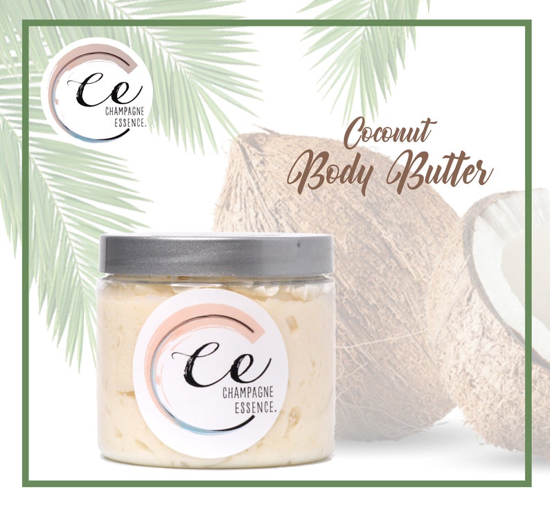 All Natural Whipped Body Butter Coconut