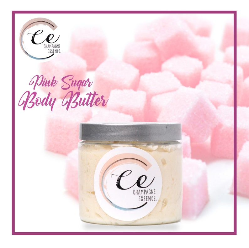 All Natural Whipped Body Butter Pink Sugar