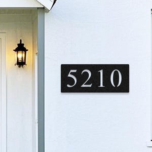 Custom House Number Sign ,Metal Address Sign , Address Plaque ,Personalized  Home Number Sign ,Address Decor,House Warming Gift