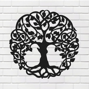 Tree of Life Metal Wall Art, Tree of Life Metal Sign,Tree Wall Decor,Home Decoration, Front Door Decor,Housewarming Gift,Gift Anniversary