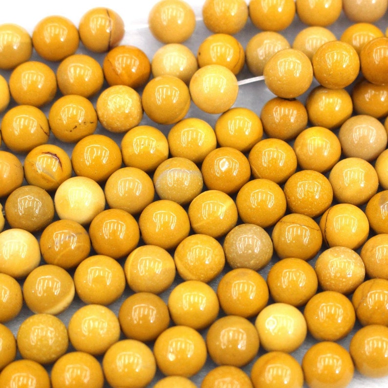 68mm Yellow Jasper gemstone polishedmatte spacer loose Beads for DIY Fashion Necklace bracelet Jewelry