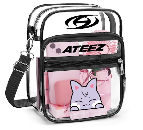 ATEEZ×ANITEEZ PVC POCKET SHOULDER BAG ATEEZ - PVC Pocket Shoulder Bag [ANITEEZ IN THE CALLING