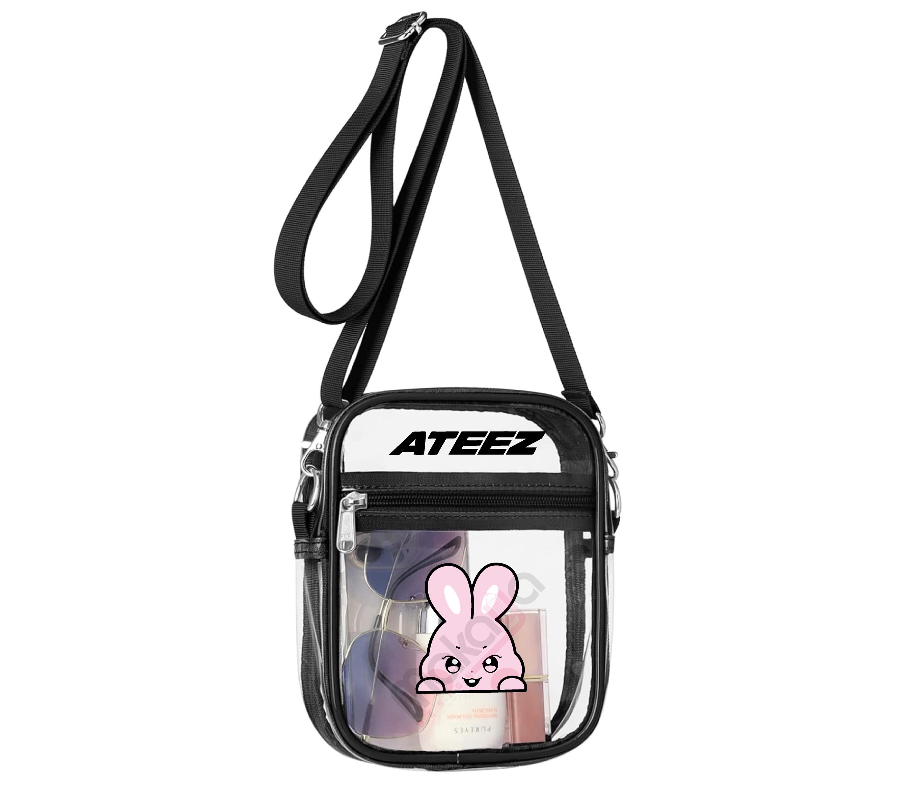 ATEEZ エイティーズ ショルダーバッグ ATEEZ ANITEEZ TOUR 2025 Inspired Transparent Two-pocket