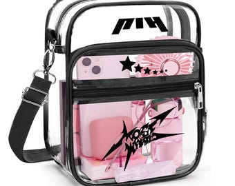 ENHYPEN Walk the Line Tour 2025 Inspired Clear Crossbody Bag With