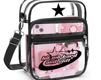 ENHYPEN Walk the Line Tour 2025 Inspired Clear Crossbody Bag